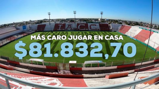 Instituto vuelve a jugar en casa, aunque a $81.832 más caro