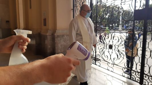 Este año la semana santa con misas con capacidad reducida y por orden de llegada