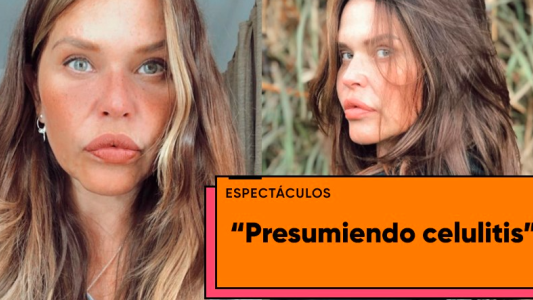 Nazarena Vélez sin filtro, al natural y con un poderoso mensaje Body Positive