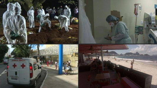 Denuncian "catástrofe humanitaria" en Brasil por el mal manejo de la pandemia