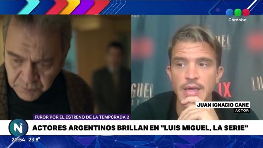 Actores argentinos brillan en "Luis Miguel, la serie"