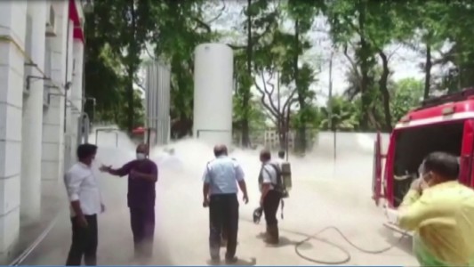 Fuga de oxígeno en un hospital provoca la muerte de 22 pacientes con covid