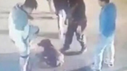 Detenidos tras quedar grabados cuando apuñalaba 18 veces a un perro callejero