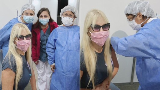 Se vacunó Graciela Alfano: "Rápido, indoloro y seguro"