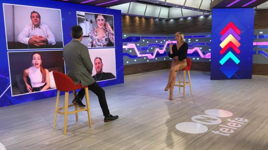 La juntada de los viernes en Telefe Noticias