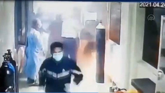 Así comenzó el incendio del hospital en el que murieron 82 pacientes