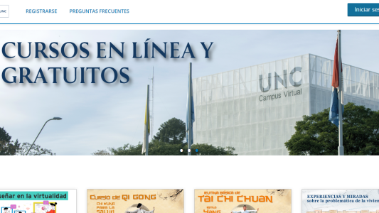 La UNC amplió capacitaciones a distancia: cómo aprovechar los cursos que ofrece el Campus Virtual