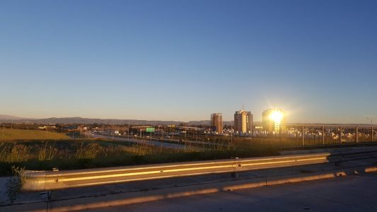 Un viernes soleado con viento del norte