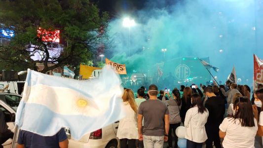Protesta de los trabajadores de la salud en Córdoba en reclamo de mejoras laborales y salariales