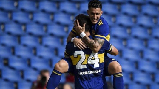 Mirá el gol con el que Boca venció a Lanús y se clasificó a los cuartos de final de la Copa de la Liga