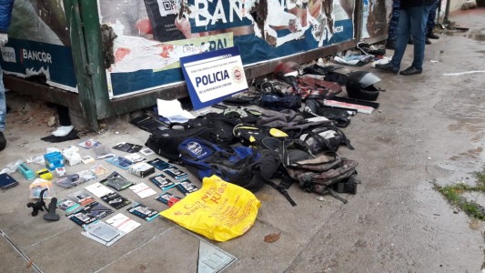 Recuperan elementos robados en una ola delictiva en barrio Observatorio