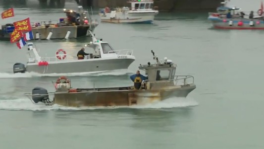 Tensión en el Canal de la Mancha entre Francia e Inglaterra