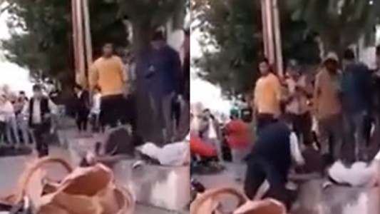 Vecinos capturaron, desnudaron y golpearon a motochorros en Bernal