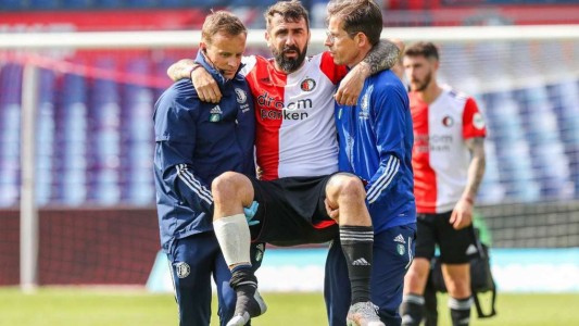 Lucas Pratto fue operado en Países Bajos de su grave lesión