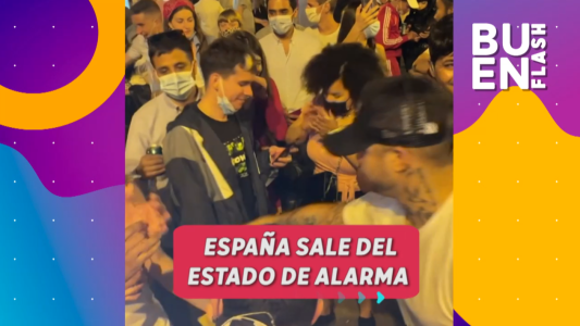 #BuenFlash: gira presidencial, España sale del estado de alarma, Talleres avanzó a cuartos