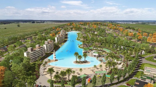Construirán una laguna artificial igual a las playas del Caribe en Mar del Plata