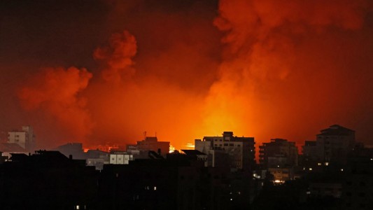 Israel bombardeó la residencia del líder de Hamás en la Franja de Gaza