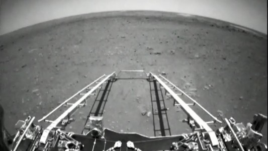 Esta son las primeras imágenes de Marte enviadas por la sonda china Tianwen-1