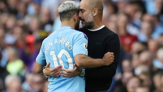 En la previa de su salida, Guardiola opinó sobre el Kun: "Es un león en la jungla"
