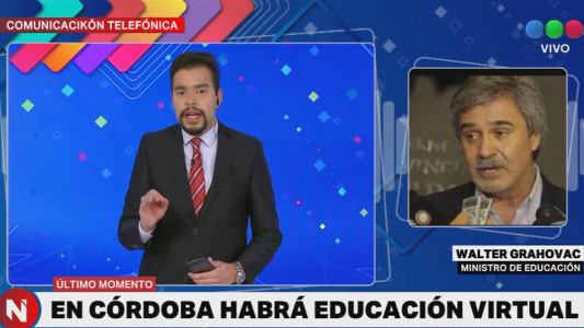 No habrá clases presenciales en Córdoba, la medida se aplicará por el confinamiento nacional