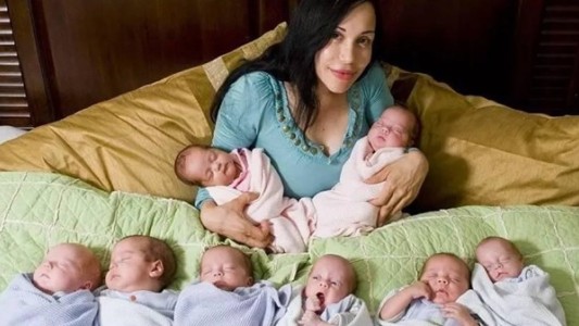 Esperaba septillizos, pero terminó dando a luz a nueve bebés