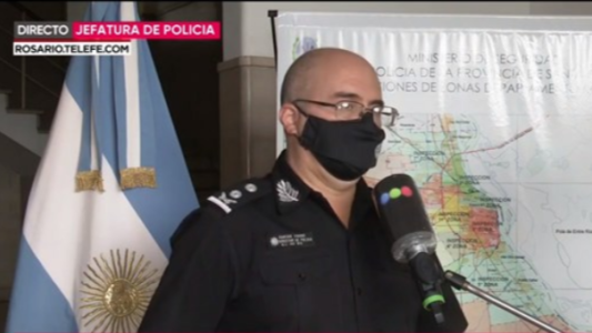 "Esto es real, este virus es mortal": los mensajes del jefe de policía de Rosario antes de morir de coronavirus