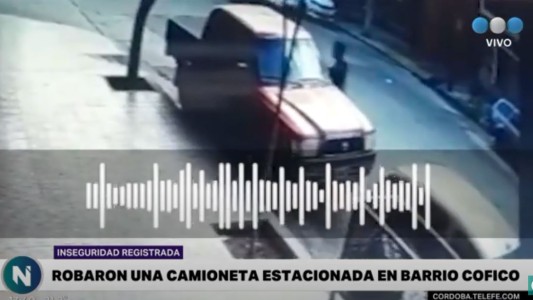 Robaron una camioneta estacionada en Barrio Cofico