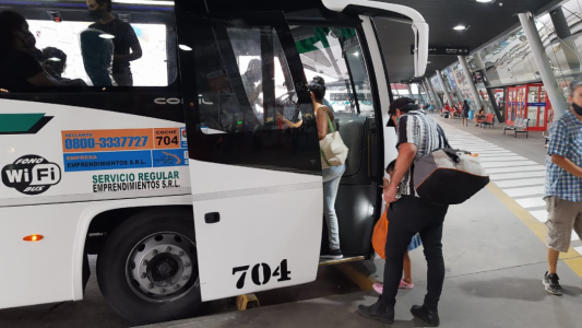 Transporte interubano: Sólo para esenciales