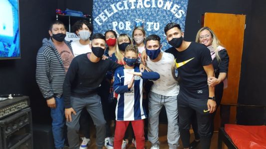 “Pololo” Ludueña y una bienvenida de primera después del debut en Ecuador con Talleres