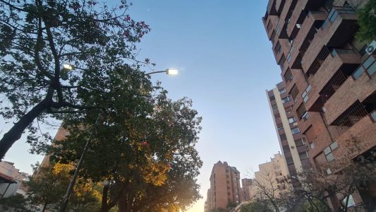 Después de una mañana templada, llega el viento sur