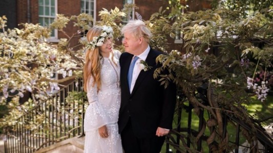 Boris Johnson se casó en una ceremonia íntima