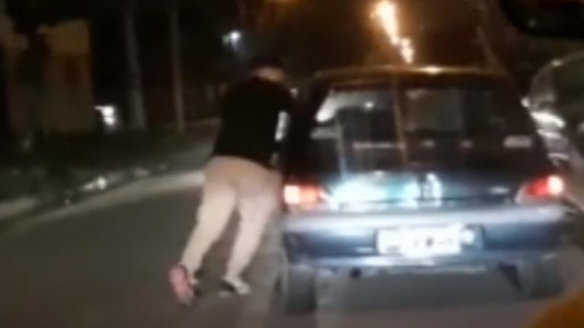 "Le metió un ´cuetazo´": baleó al novio de su ex y quedó grabado