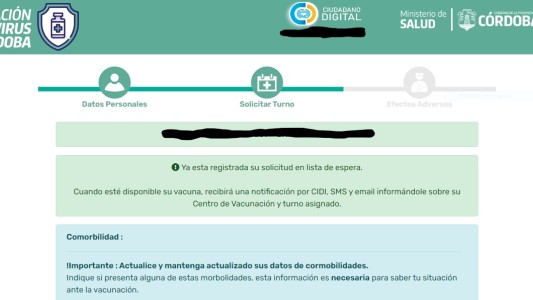 Turnos para vacunación COVID