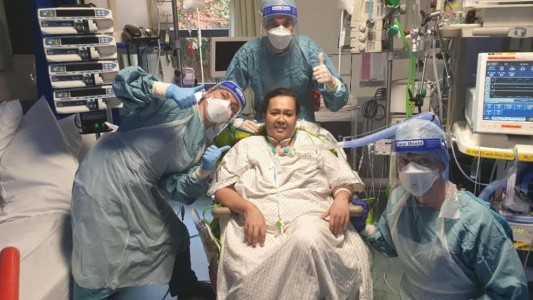 El relato de una médica que estuvo en coma por el coronavirus: "Vi una figura de alas negras"