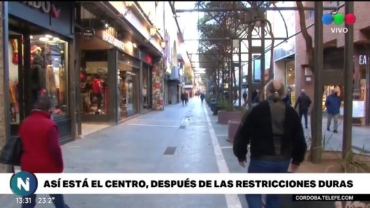 Este lunes reabrieron los comercios no esenciales
