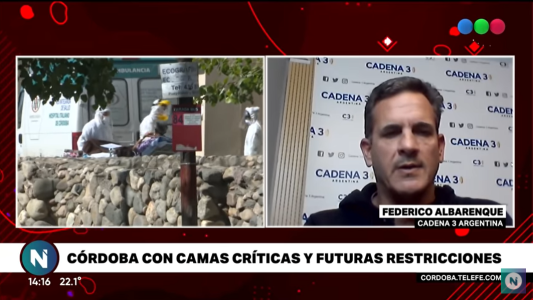 18 departamentos de Córdoba en alerta rojo epidemiológico: la columna de Federico Albarenque