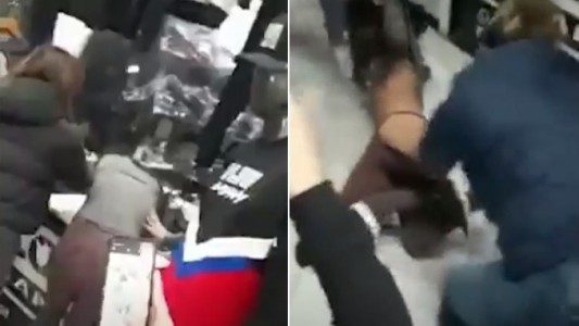 Descubrieron a una mechera en la feria, le dieron una paliza y la entregaron a la Policía