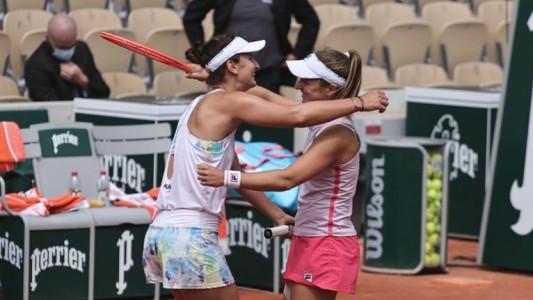 Podoroska alcanzó las semifinales de Roland Garros en dobles
