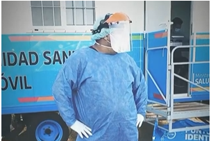 VIRAL: El video de un trabajador de salud que "la rompe" en un challenge