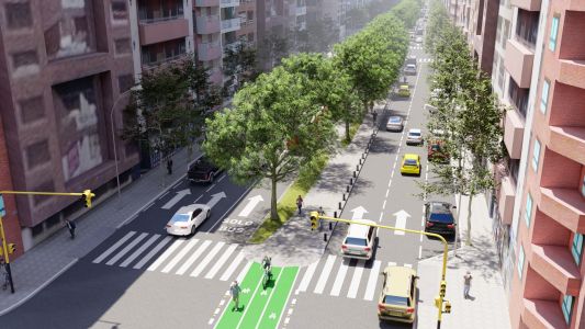 Extenderán el cantero central hasta la Avenida Emilio Olmos