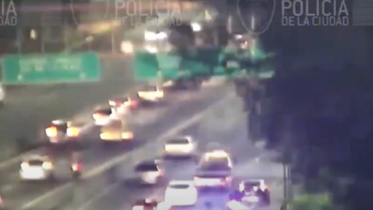 Persecución de película por la General Paz: tres detenidos