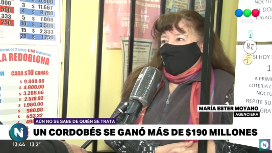 Un cordobés ganó casi $193 millones en el Quini 6