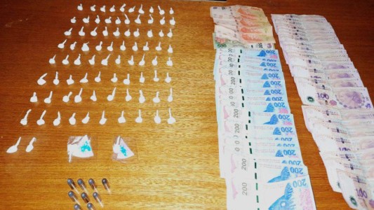 Tenía prisión domiciliaria y vendía droga en la casa