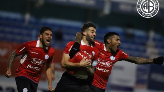 La emoción de Vegetti hasta las lagrimas después del triunfo de Belgrano en Río Cuarto