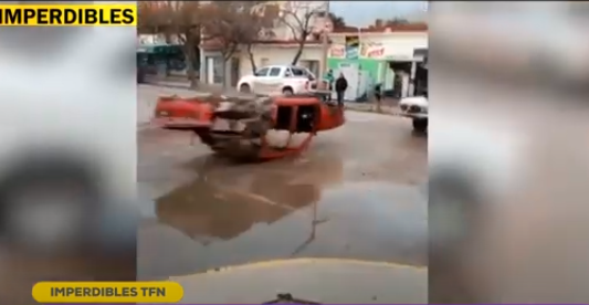 Los Imperdibles de Telefe: un flete nunca antes visto y un ladrón que baila en cámara