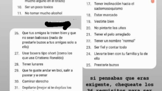 "Lucía", la tendencia en redes, por la lista de requisitos para conseguir novio. "Un chongo para Lucía"