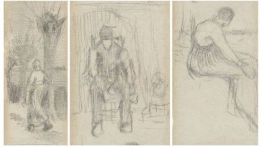 Descubren rara obra de Van Gogh escondida dentro de una novela