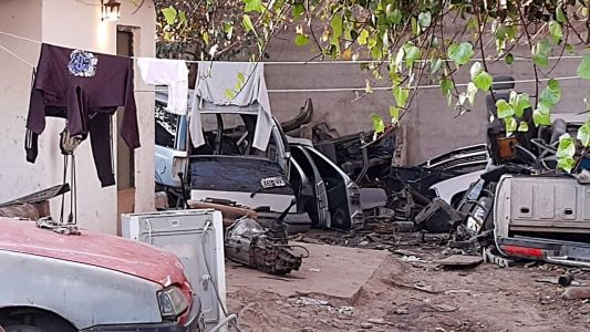 Encontraron desarmada la camioneta que robaron en Nueva Córdoba
