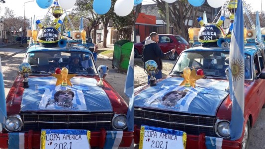 ¡Es el hincha más fanático de la selección!
