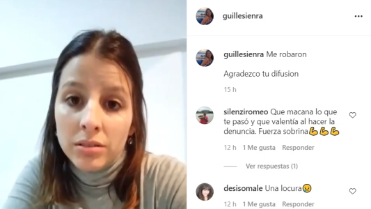 Cordobesa asaltada asegura que la policía evitó lastimar a los ladrones, antes que defenderla